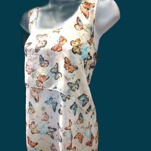 Unknown Tops - Butterfly Print Tank Top
